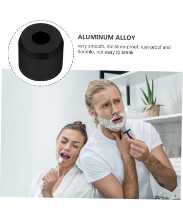 Minkissy Razor Base Stand - 2 Pack Metal Clips for Razors & Makeup - Durable Aluminum Alloy Double-Edged Compact Design (3.8x3.3cm) - Perfect for International Shipping - Buy Online on GoSupps.com