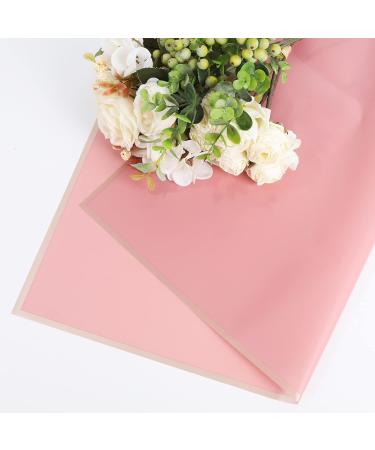 Whaline 120Pcs Floral Wrapping Paper - 12 Colors Gold Edge Waterproof Bouquet Packaging Paper - Ideal for Wedding, Birthday, Mother's Day - DIY Craft and Flower Shop Supplies - Buy Online on GoSupps.com