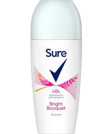 Sure Bright Bouquet Anti-Perspirant Roll On for 48-hour sweat and odour protection deodorant for women 6x 50 ml - Buy Online on GoSupps.com