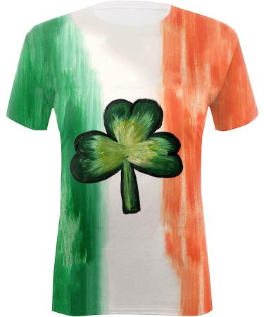 St. Patrick's Day Women's T-Shirt - Green X-Large Spring Fashion Tee - Buy Online on GoSupps.com