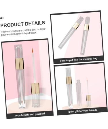Healvian 6pcs Bottle Female Eyeliner Tubes Mascara Clear Refillable Mascara Tube - Buy Online on GoSupps.com