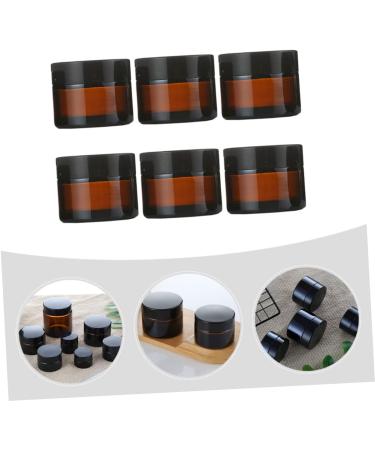 Buy Didiseaon 18 Sets Cream Bottle - Brown Glass Eye Cream Jars for Travel | Best Quality eCommerce International Shipping - Buy Online on GoSupps.com