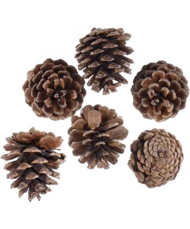 ABOOFAN 72 Pcs Xmas Pine Cone Ornaments Christmas Pine Cone Pine Cone Decorations Pine Needles Natural - Buy Online on GoSupps.com