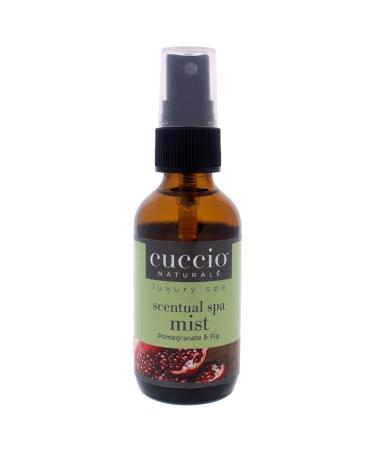 Cuccio Naturale Scentual Spa Mist - Aromatic Spray - Soothes And Softens Skin - Radiant And Rejuvenated Skin - Promotes A Relaxed And Calm Mindset - Paraben Free - Pomegranate And Fig - 2 Oz Pomegranate & Fig 2 Ounce (Pack of 1)