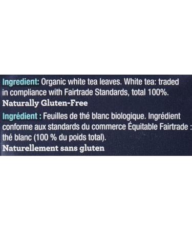 Four O'Clock White Tea Imperial Organic Fairtrade Non-Gmo Kosher Gluten-Free 80 Teabags White Imperial Tea - Buy Online on GoSupps.com