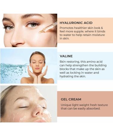 Neolith Oxy Boost Hyaluronic acid Hydration Gel Cream 98% Organic | Hydrating water gel based moisturizer for face | Cell Healing Cell regeneration Boost skin Oxygenation | 50 ML - Buy Online on GoSupps.com