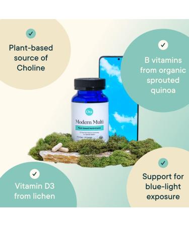 Ora Organic Plant Based Multivitamin | Bluelight Protection | 60 Vegan Capsules - Buy Online on GoSupps.com