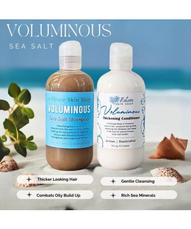 Voluminous Hair Thickening Shampoo & Conditioner Set | Enhance Volume & Shine | International Shipping Available - Buy Online on GoSupps.com