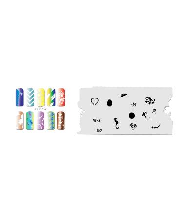 Fingernail stencil (airbrush nail art) Fengda JFH08-152