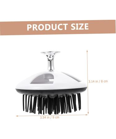 Magiclulu 5-St Shampoo Comb & Scalp Massage Device | Silicone Peeling Brush for Hair Care | Universal PP Bathing Brush for Men & Women - Buy Online on GoSupps.com