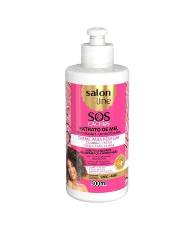 Salon Line Sos Creme Pentear Mel Intense Cachos 300 ml
