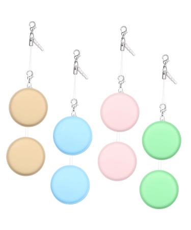 NOLITOY 16 Pcs Phone Screen Wiper Phone Fingerprint Cleaner Touch Screen Cloth Lens Wipes Glass Screen Computer Cleaning Wipes Shot Glasses Lens Cleaner Rag Pp+Silicone Cell