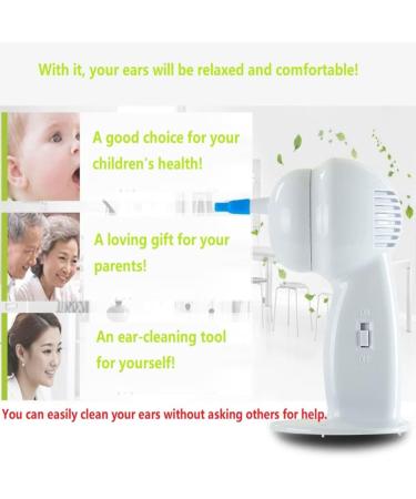 TOGEPP Gentle Ear Vacuum Tool - External Moisture & Debris Remover with 4 Silicone Attachments - Buy Online on GoSupps.com