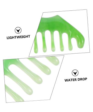 Tovinanna 2-Piece Eight-Tooth Comb & Gua Sha Massage Tool Set | Scalp Massager & Head Massage Comb for Relaxation - Buy Online on GoSupps.com