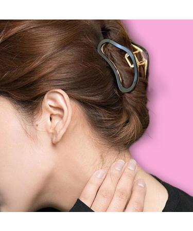 Hair Claw Clips Nonslip Large Claw Clip Strong Hold Hair Clips Suitable for Women Accessories (Clouds) - Buy Online on GoSupps.com