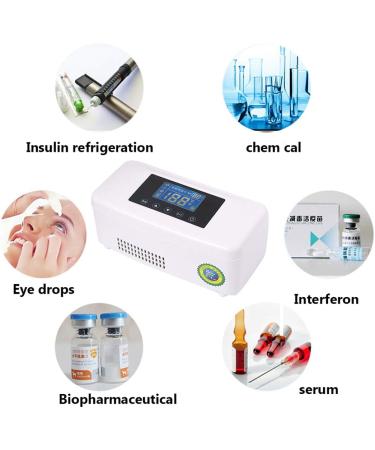 Mini Cold Boxes Portable Drug Reefer Car Refrigerator Portable Insulin Cooler 2 - Buy Online on GoSupps.com