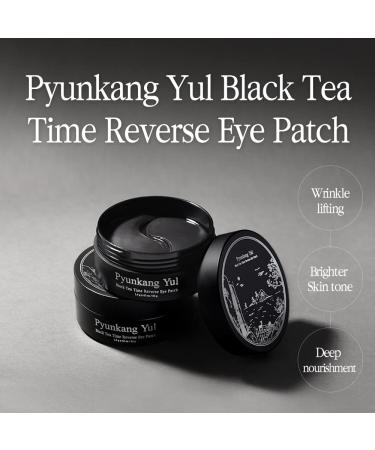 YUNKANG YUL Black Tea Time Reverse Eye Patch - Reduce Puffy Eyes & Fine Lines | Korean Eye Gel Pads with Collagen & Peptide | 60ea - Buy Online on GoSupps.com