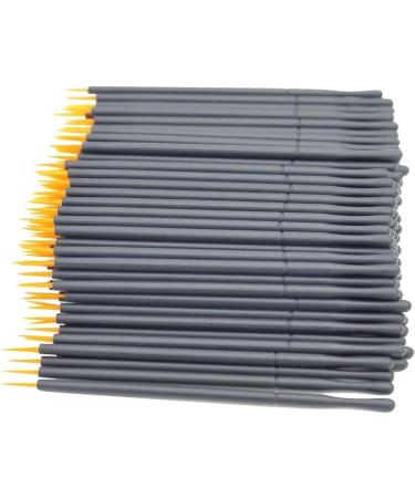 Gogogmee Makeup Lip Gloss 100pcs Eyeshadow Liner Brush White Outfit Disposable Eyeliner Applicator Eye Shadow Brush Soft Head 15cmX10cm Orange - Buy Online on GoSupps.com