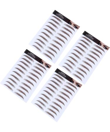 FOMIYES 12 Pcs Eyebrow Stickers Water Proof Stickers 6d Hair Eyebrows Eyebrow Tool Make up Shaper 4d - Buy Online on GoSupps.com