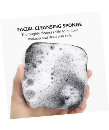 2pcs Charcoal Facial Exfoliating Pads - Compressed Sponges for Deep Cleansing | Face & Body Wash Tools - International Shipping - Buy Online on GoSupps.com