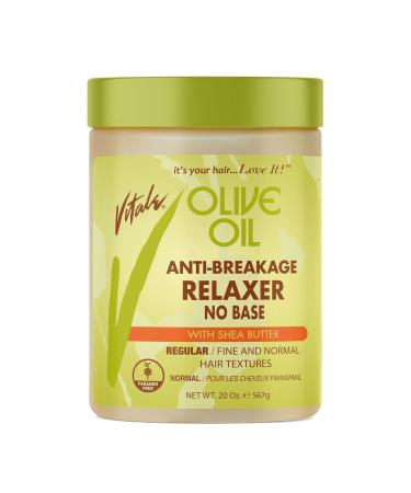 VITALE Anti-Breakage Relaxer Oil 568g - For All Hair Types With Olive Oil Suitable for Female
