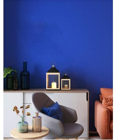15.7x394 Blue Peel and Stick Wallpaper - Waterproof Self Adhesive Contact Paper for Wall, Furniture, Countertop - Dark Blue Vinyl Film - Buy Online on GoSupps.com