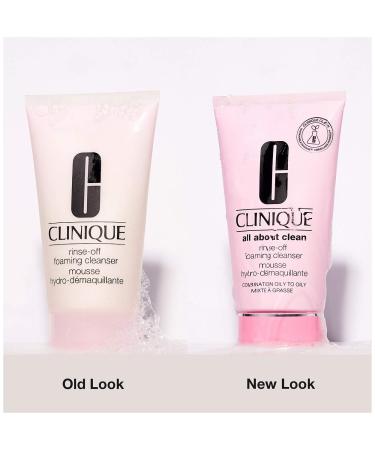 Clinique Rinse Off Foaming Cleanser 5oz - Gentle Facial Cleanser - Pack of 1 - Buy Online on GoSupps.com