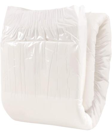 Shop LittleForBig Adult Diapers 10 Pack - ABDry White Medium (28-38) for Ultimate Comfort & Discreetness | Fast International Shipping - Buy Online on GoSupps.com