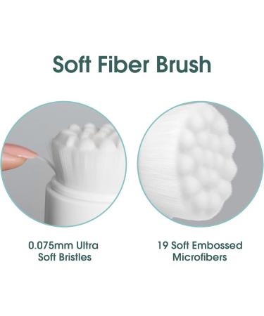 Newbealer Facial Cleansing Brush | 2-in-1 Soft Silicone Exfoliating Brush for Deep Cleansing & Makeup Removal - International Shipping Available - Buy Online on GoSupps.com