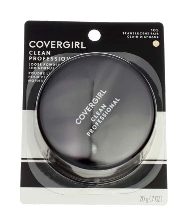 CoverGirl Professional Loose Powder Translucent Fair 105 - Pack of 2