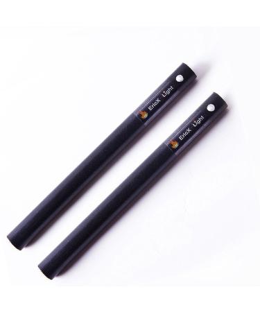 EricX Light 2 PCS 1/2 Inch X 6 Inch Ferrocerium Rod Flint Fire Starter, Super Thick Rod Provide You A Decent Shower of Sparks, Drilled A Lanyard Hold Perfect for DIY Your Own Survival Kit