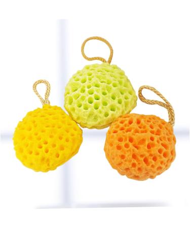 FRCOLOR Relax 9 Pcs Honeycomb Bath Sponge - Luxurious Shower Ball for Bubbles | 1 Count Pack - Buy Online on GoSupps.com