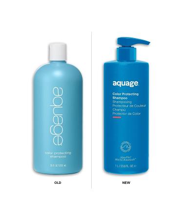 AQUAGE Color Protecting Shampoo 33.8 oz | AlgaePlex Marine Botanicals for Color Seal & Gentle Cleansing - Buy Online on GoSupps.com