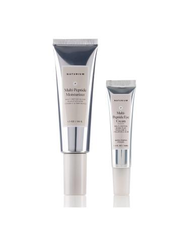 Naturium Multi-Peptide Duo Eye Cream & Moisturizer Firming & Smoothing Skincare Treatment