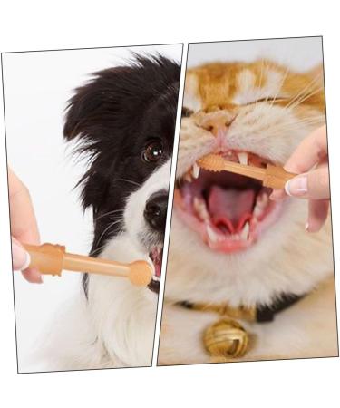 BUGUUYO 1 Set Pet Toothbrush Set Travel Toothpaste Dog Toothbrushes Single-head Toothbrush The Dog Pet Brush - Buy Online on GoSupps.com