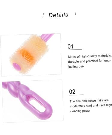 Buy 24-Piece Baby Toothbrush Set for Girls | Soft Silicone Dental Care Tools | 360 Security Toothbrushes & Floss - Buy Online on GoSupps.com