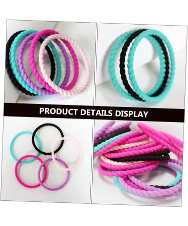 Operitacx 5pcs Silicone Bracelet Set - Men's and Women's Rubber Wristbands - Buy Online on GoSupps.com