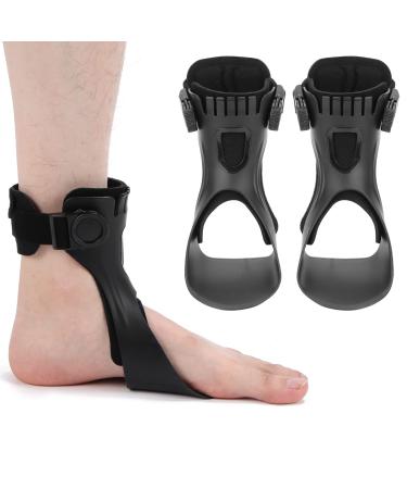 Drop Foot Brace, Soft AFO Foot-up Orthosis Light Balance Drop Foot Brace Foot Drop Orthosis Ankle Brace Support for Shoes Walking(M-Left) M Left