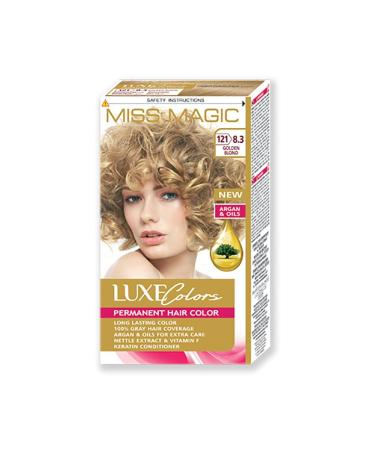 MISS MAGIC Hair Color Golden Blonde Hair Dye Color with Argan