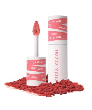 INTO YOU Matte Lipstick Lip Mud  Waterproof Long Lasting Smudge Proof Velvet Lip Stains  Multi-Purpose for Lip and Cheek  Non-Stick Cup Not Fade Lip Gloss Makeup Cosmetics Official Directly (EM15)
