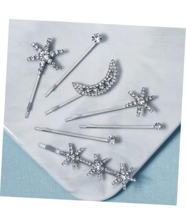 DOITOOL 2 Sets Fringe Bobby Pin Metal Hair Barrettes Women Hair Accessories Hair Barrettes for Women Goody Hair Clips for Women Womens Barrettes for Hair Issue Card Rhinestone Wild - Buy Online on GoSupps.com