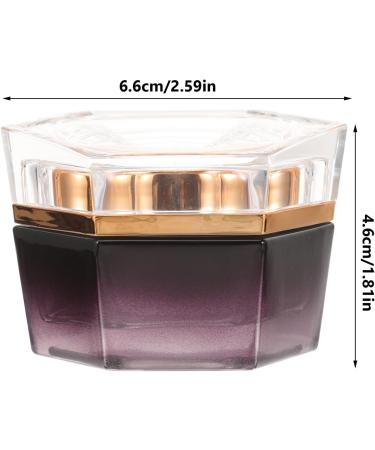 Beaupretty Lotion Cream Terrarium Moisturizer Dispenser Cosmetic Jar Skin Care Containers Small Container Moisturizer Container Skincare Containers Purple Empty Bottle Powder Plastic Travel - Buy Online on GoSupps.com