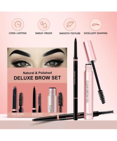  SONGVISON LUXURY BROW KIT - Complete kit for natural to well-defined eyebrows with definer for precise shape pen for seamless filling and clear gel for full hold - Buy Online on GoSupps.com