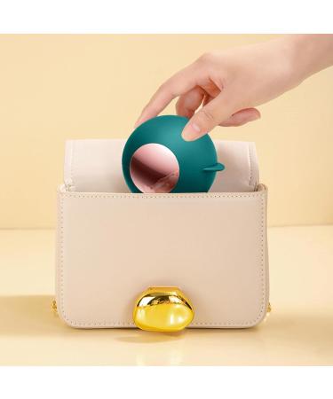Washable Gel Foot Roller Ball - Reusable Sticky Animal Hair Remover | Mini Travel Fluff Removal Tool - Eco-Friendly Green - Buy Online on GoSupps.com