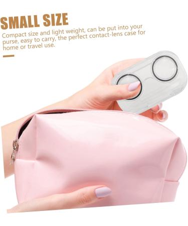Shop Homsfou Mini Contact Lens Container Set - 4er-Box Travel Case for Colored Contacts & Eye Care Essentials - Buy Online on GoSupps.com