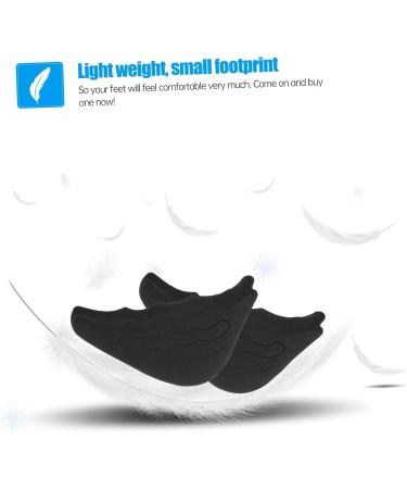 Shop Hemoton 24 Pairs Half Size Padded Toe Plug Shoe Filler & High Heel Inserts - Silicone Forefoot Pads for Comfort & Style - Buy Online on GoSupps.com
