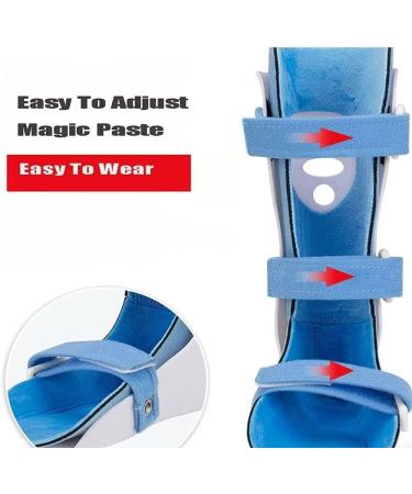 Adjustable Ankle Foot Orthosis for Drop Foot - X-Large Right Support Stabilizer | Flaccid Foot Drop & Dorsiflexion Movement - Buy Online on GoSupps.com