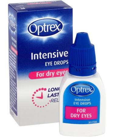 Optrex Intensive Eye Drops 10ml - Fast Relief for Dry and Irritated Eyes - Buy Online on GoSupps.com
