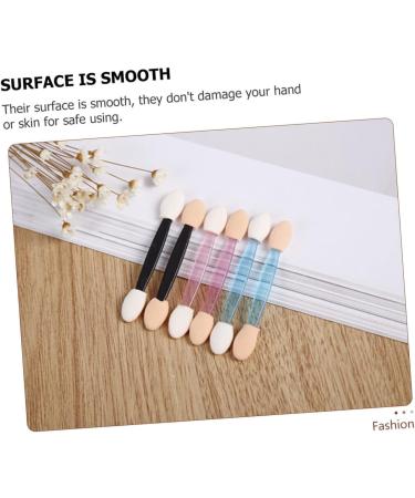 FOMIYES 40pcs Sponge Stick Makeup Applicator Flash Suit Eyeshadow Sponge Brush Eyeshadow Stick Lip Brush Mix - Buy Online on GoSupps.com