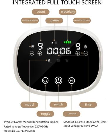 Function Recovery Healing Glove Physical Professional Therapy Rehabilitation Robot Gloves for Hemiplegia Finger for Both Hands Large - Buy Online on GoSupps.com
